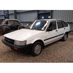 1987 Toyota Corolla -
No Ownership Papers - Registration On Hold